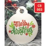 Printed Christmas Bauble