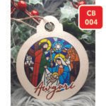 Printed Christmas Bauble