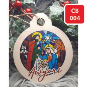 Printed Christmas Bauble