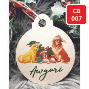 Printed Christmas Bauble