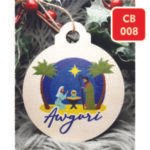 Printed Christmas Bauble