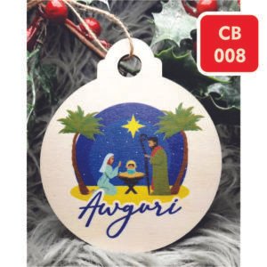 Printed Christmas Bauble