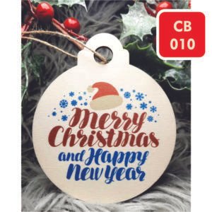 Printed Christmas Bauble