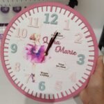 Personalised Printed Clock - Fairy Theme