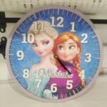 Wooden Clock - Elsa Theme