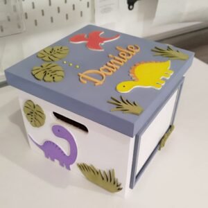 Box with Lid - Dinosaur Theme (+Photo)