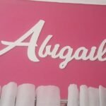 Wall Name - Size 60cm - Butterfly Theme