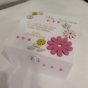 White Keepsake Box - Teachers / LSE's