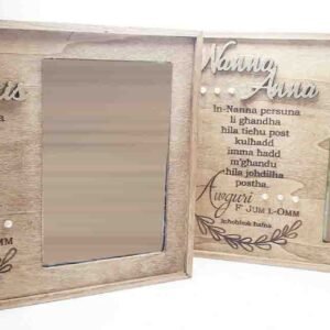 Frame - Nanna persuna li ghandha hila tiehu ... - 23x18.5x3.5cm