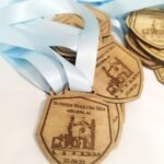 Medal 5K Run - 80 x 80 mm approx (Wax coated)