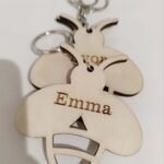 Engraved Keychains - Bee
