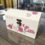Curved Moneybox – Flowers Theme No. 2