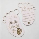 Wooden Hello World Feet