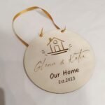 Personalised Bauble - New Home - 15cm Diameter