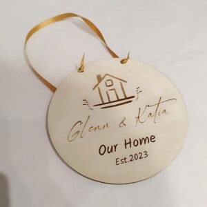 Personalised Bauble - New Home - 15cm Diameter