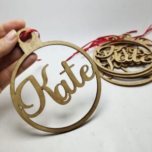 Personalised Name Hanging Bauble