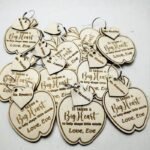 Engraved Keychain - Childcare - Big Heart, Great Minds