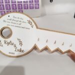 Personalised Key Holder - New House - 35x16cm