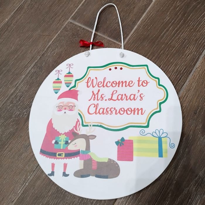 Welcome Class Sign / Print on Wood - Image 3