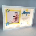 Baby Box Frame with Glass - Stars Theme