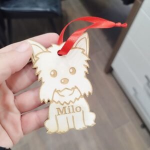 Personalised Yorkshire Terrier - Decoration