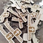 Logo Engraved Keychains
