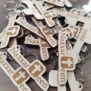 Logo Engraved Keychains