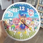 Print Clock - Paw Petrol Theme