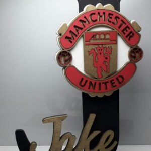 Standing Intial - Manchester United (Gold)