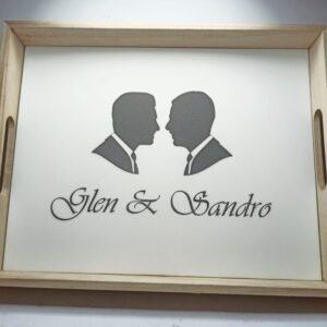 Personalized TRAY 36.5X20.5X8CM