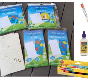 Paint Your Own Wooden Crafts Set
