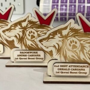 Wooden Trophies  - Price Can Vary