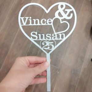 Cake Topper – Anniversary