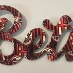 Wall Name - Football Theme - 40cm