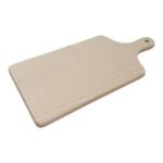 Wooden beech cutting board with handle 39.5cmx18.5cmx1.5cm