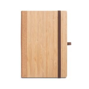 PS - ORWELL. A5 notebook in bamboo and cork sheets with lined sheets