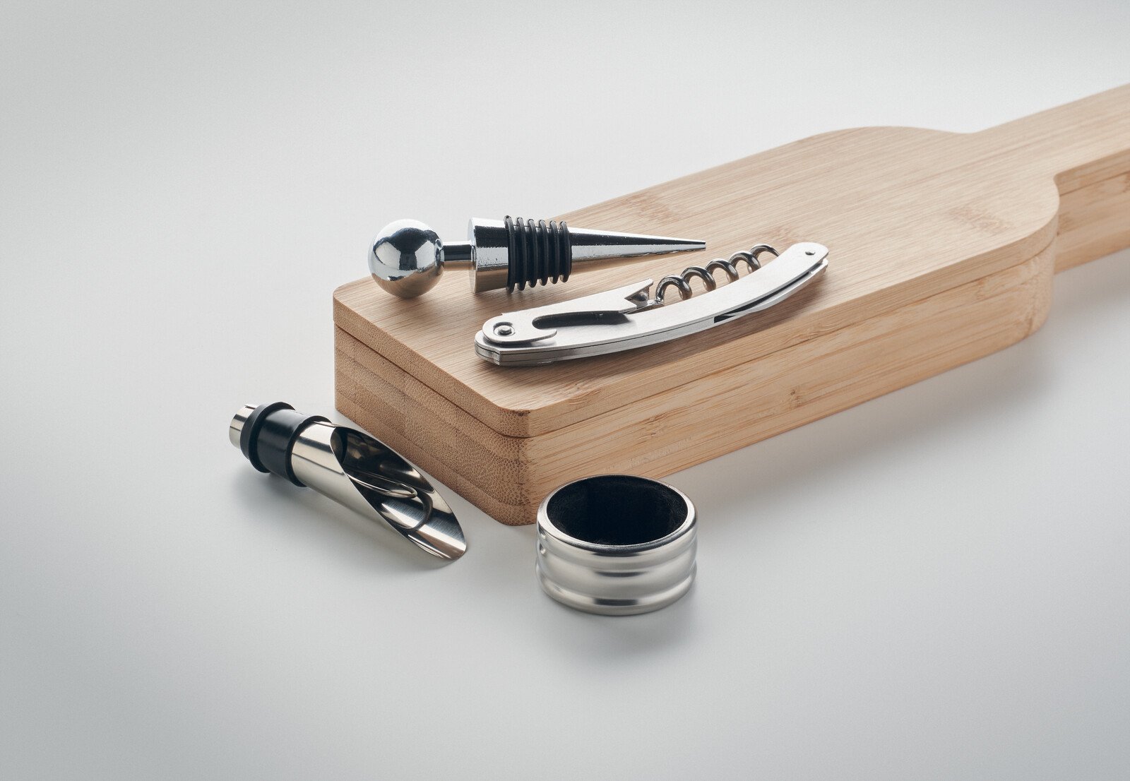 Bottle-shaped wine set Vinovault Set - Image 3