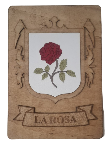 La Rosa Surname Family Crest