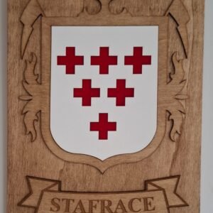 Stafrace Surname Family Crest