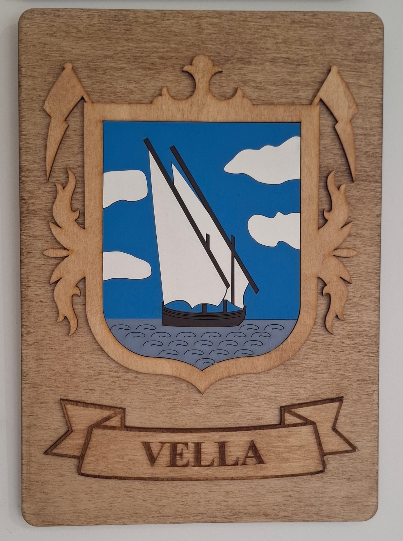 Vella Surname Family Crest