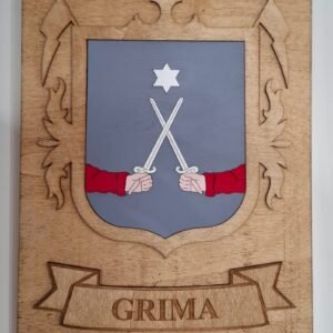 Grima Surname Family Crest