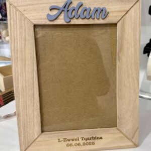 Wooden Photo Frame - 27x22x1.2cm