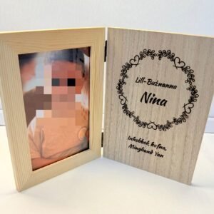 Wooden Photo Frame - 18X13.2X2.4CM