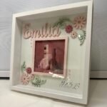 Wooden Frame with Glass - 25x25x4cm