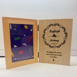 Wedding Wooden Photo Frame - 18X13.2X2.4CM