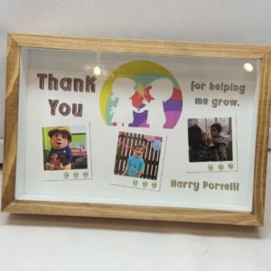 Box Frame with Glass - Thank You Theme