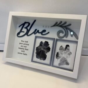 Box Frame with Glass - Pet Memory Frame