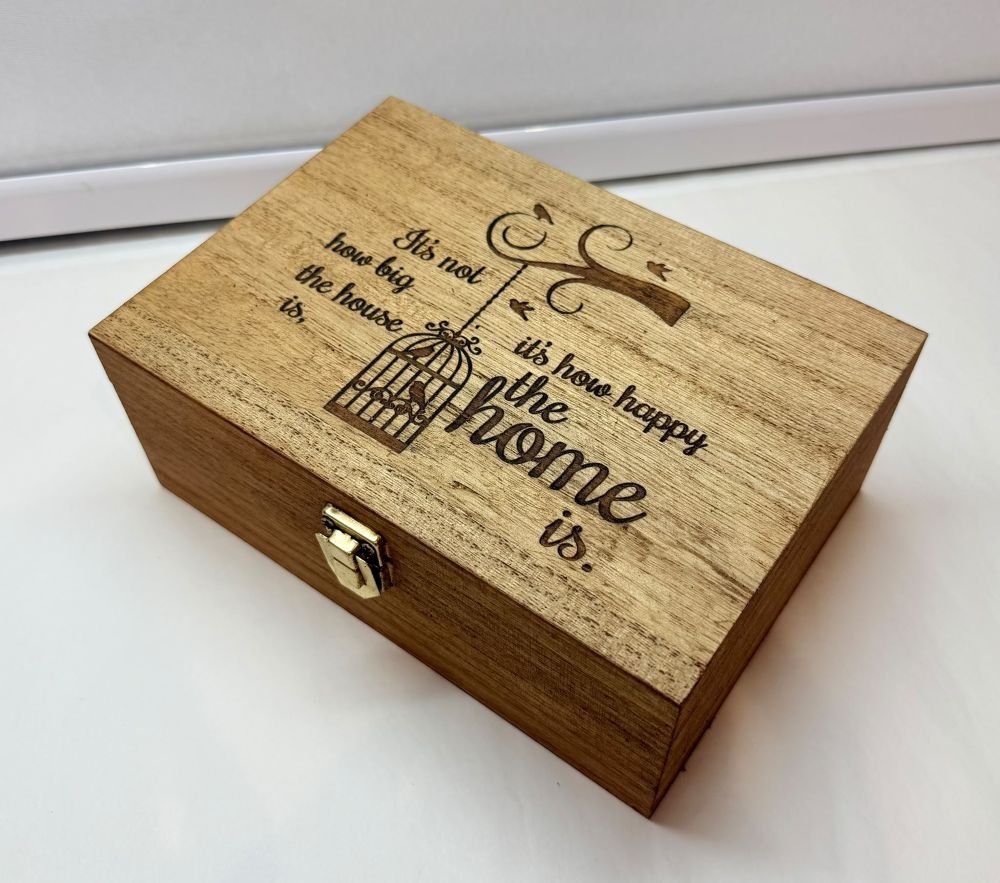 Wooden Keepsake Box