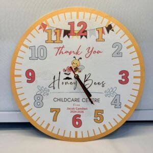 Wooden Clock - Childcare Centre